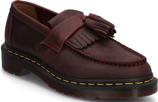 Dr. Martens Adrian Cherry Red Crazy Horse - Burgundy - 38