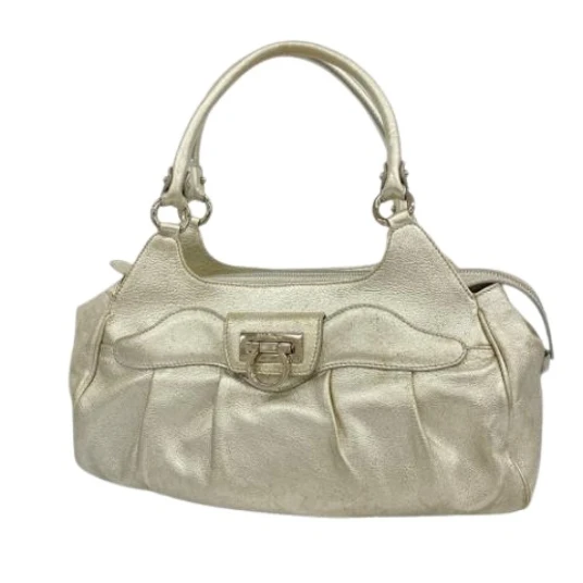 Salvatore Ferragamo Pre-owned Dame Pre-owned Grå
