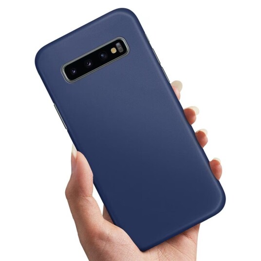 Samsung Galaxy S10e - Deksel/Mobildeksel Mørkblå