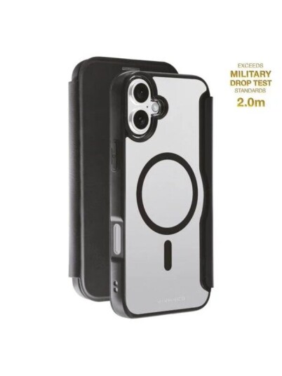Vivanco Mag Wallet for iPhone 16 Plus Black