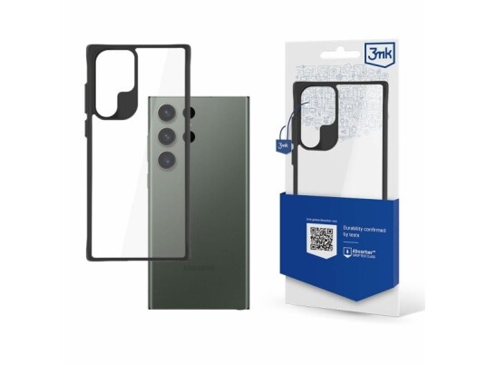 3Mk Satin Armor Case+ Deksel Til Samsung Galaxy S24 Ultra - Gjennomsiktig