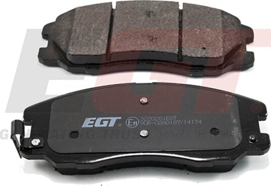 Bremseklosser sett EGT 322028iEGT