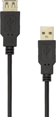 Sbox Usb-1025 5 M Usb A Usb A Usb 2.0 0,48 Gbit/S Sort