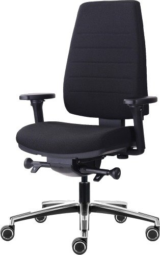 Canadian Ergo Xc Høy Kontorstol, Svart - Ekskl. Armlener Canadian Ergo Xc Høy Kontorstol, Svart - Ekskl. Armlener