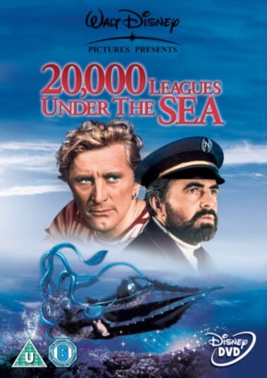 20,000 Leagues Under The Sea (1954) / En Verdensomseiling Under Havet DVD 20,000 Leagues Under The Sea (1954) / En Verdensomseiling Under Havet DVD