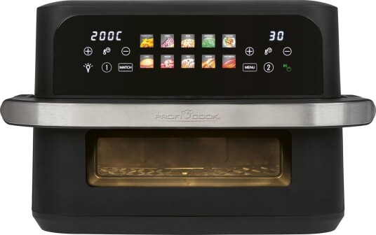 ProfiCook PC-FR 1313 H Dobbel Airfryer - 10L, 2400W - Svart