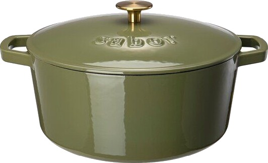 Sabor - Støpejernsgryte 6,7L forever olive Sabor - Støpejernsgryte 6,7L forever olive