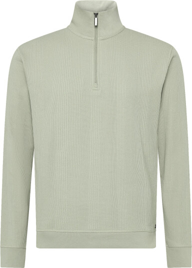 BOSS Structure 1/4 Zip Green S