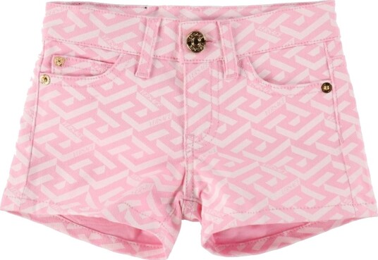 Versace Shorts Denim Candy/Hvit Versace 10 år 140 Shorts Rosa Versace Shorts Denim Candy/Hvit Versace 10 år 140 Shorts Rosa