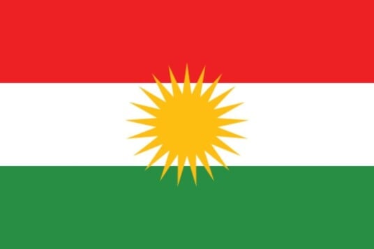 Flagg Kurdistan Flagg Kurdistan