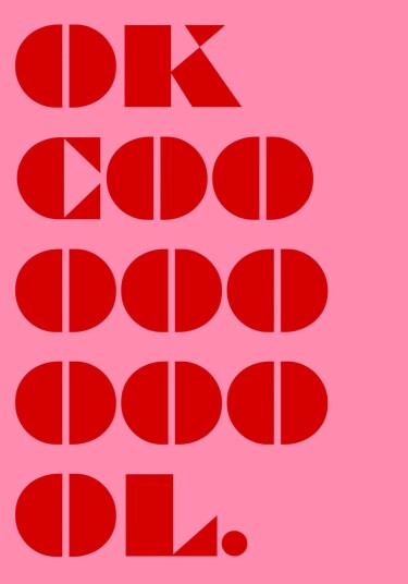 Namly Design Plakat OK Cool POSTER1JKCXB Namly Design Plakat OK Cool POSTER1JKCXB