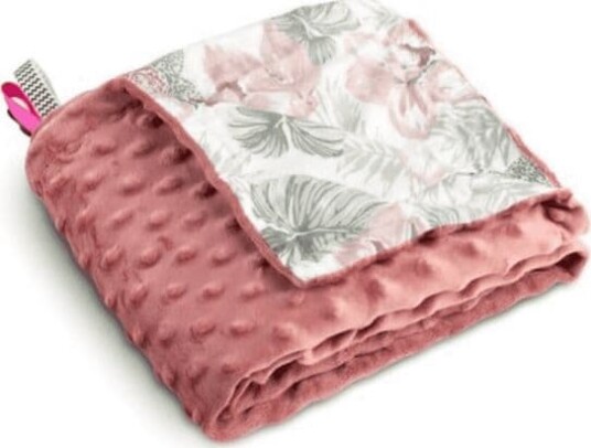 Sensillo Håndkle Minky teppe 75x100 retro rosa
