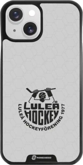 Phonecases3D iPhone 15 Luleå HF 3D mobildeksel, svart