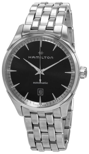 Hamilton Herreklokke H32475130 Jazzmaster Sort/Stål Ø40 mm