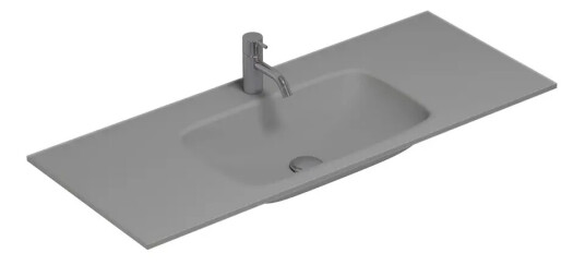 Dansani Calidris Form Møbelservant 100,2x40,5 cm, Lys Grå Matt