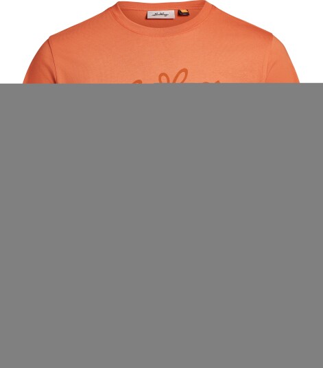 Lundhags Men"s Järpen Logo T Shirt Cayenne S