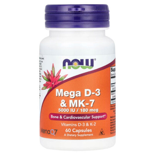 Now Foods Mega D-3 & MK-7