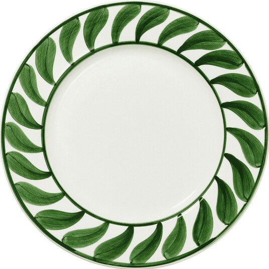 Pick A Poppy Swirl Sidetallerken 22 cm Grønn
