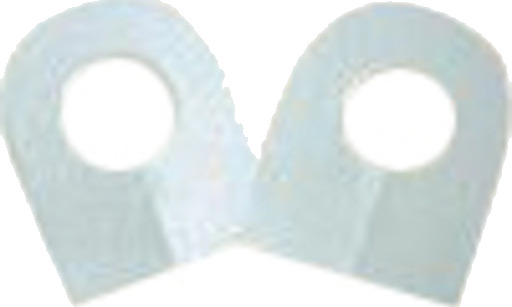 Gabotherm rosett grå 12 mm selvklebende light gray 12mm