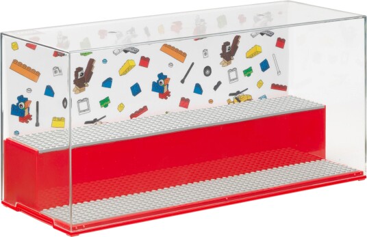 LEGO Displaybox Rød LEGO Displaybox Rød