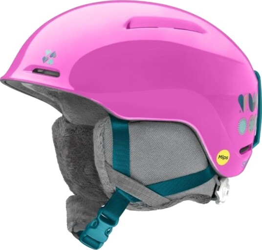 SMITH Glide JR MIPS Vivid Pink Hearts XS (48 52cm) SMITH Glide JR MIPS Vivid Pink Hearts XS (48 52cm)