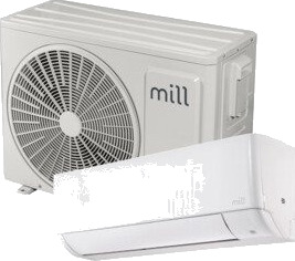 Mill Compact Pro Wifi 5200W Varmepumpe Hvit Komplett Mill Compact Pro Wifi 5200W Varmepumpe Hvit Komplett