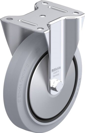 Blickle 381541 B-Poev 200Ka-Sg-Fa Faste Hjul - Hjuldiameter 200 Mm - Bæreevne (Maks.) 400 Kg 1 Stk