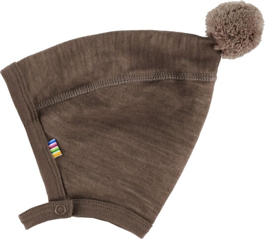 Joha Hjelm Ull/Viskose Mørkebrun Joha 37 cm Lue baby