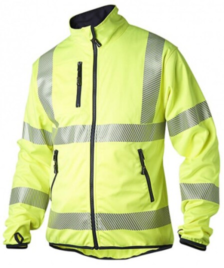 Top Swede Softshell Varsel 7721 Klass 3 Gul S Top Swede Softshell Varsel 7721 Klass 3 Gul S