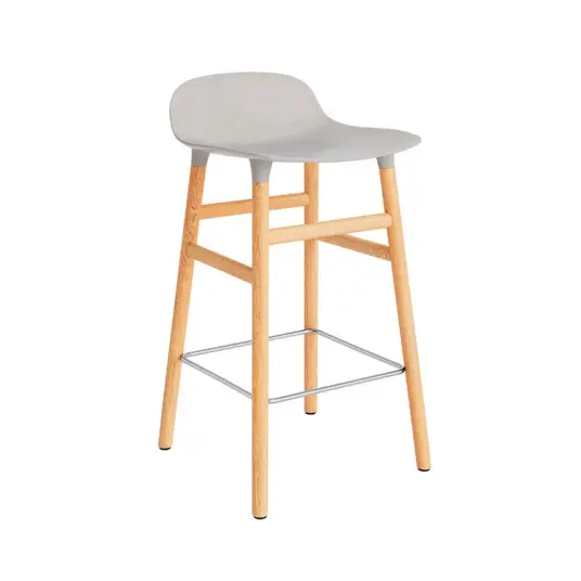 Normann Copenhagen Form Barkrakk H65 Oak/Warm Grey