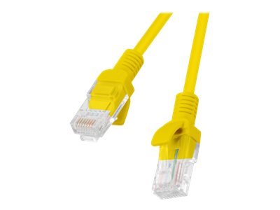 Lanberg Koblingskabel Rj-45 Hann Til Rj-45 Hann 1 M Utp Cat 6 Flertrådet Ral 1028 Gul
