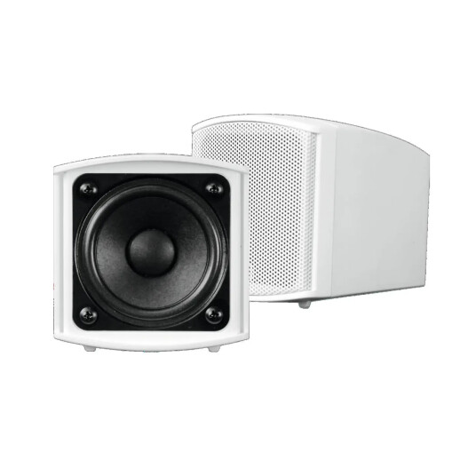 Omnitronic Od-2t Wall Speaker 100v Hvit 2x Omnitronic Od-2t Wall Speaker 100v Hvit 2x