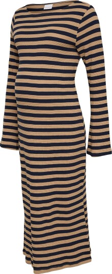 Mamalicious Mllula Jrs Midi Dress TIGERS EYE XS Mamalicious Mllula Jrs Midi Dress TIGERS EYE XS
