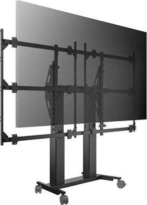 Multibrackets M Pro Series cart - motorised - for LED display - black - Max - recommended for 146"