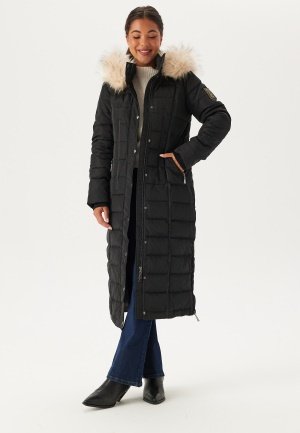 Chiara Forthi Champoluc Down Maxi Coat Black/Beige 34 Chiara Forthi Champoluc Down Maxi Coat Black/Beige 34