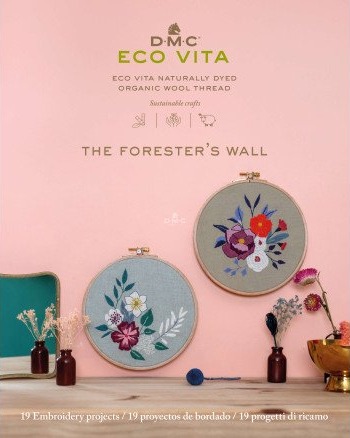 DMC Eco Vita oppskriftsbok 19 broderiprosjekter