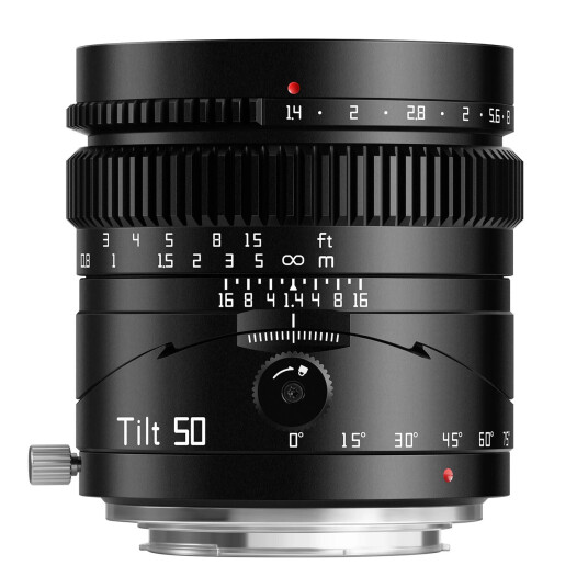 TTArtisan Tilt 50mm f/1.4 E-mount. Sort TTArtisan Tilt 50mm f/1.4 E-mount. Sort
