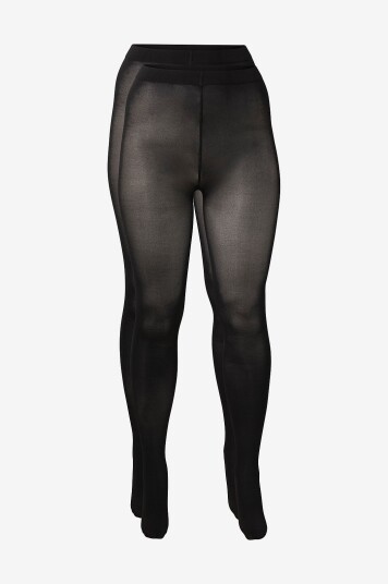 Zizzi   Strømpebukser Tights 60 Den 2 pakning   Svart