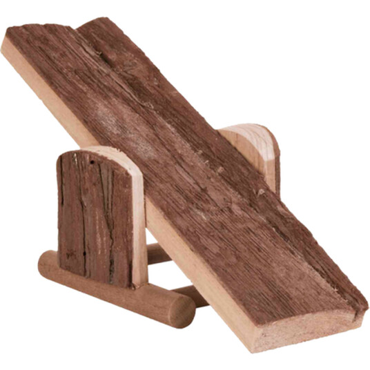 Natural Living Seesaw Natural Wood Brun 22 X 7 X 8 cm
