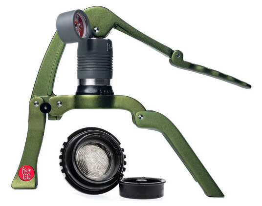 Flair Go Compact Manual Espresso Maker Forest Green Flair Go Compact Manual Espresso Maker Forest Green