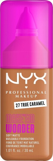 NYX Professional Makeup   Make Em Wonder Foundation 30 Ml   Brun