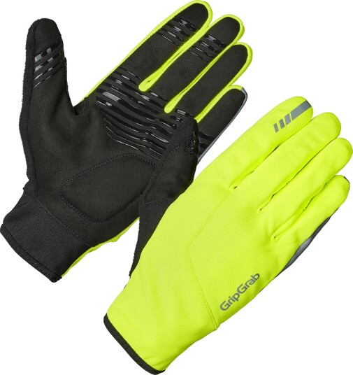 Gripgrab Hurricane 2 Windproof Spring-Autumn Gloves Yellow Hi-Vis M, Yellow Hi-Vis Gripgrab Hurricane 2 Windproof Spring-Autumn Gloves Yellow Hi-Vis M, Yellow Hi-Vis