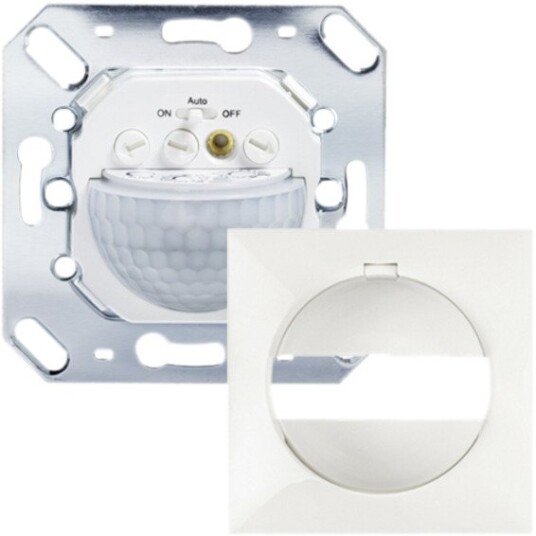 Esylux Bevegelsesdetektor Veggmontert Md 180i/R Set Skk Hvit