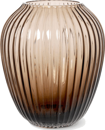 Hammershøi glassvase 18,5 cm, valnøtt Hammershøi glassvase 18,5 cm, valnøtt
