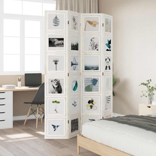 Romdeler 4 paneler hvit heltre keisertre 8721012073883 Romdeler 4 paneler hvit heltre keisertre 8721012073883