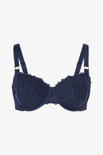 Zizzi Balconette BH Lirene Blå