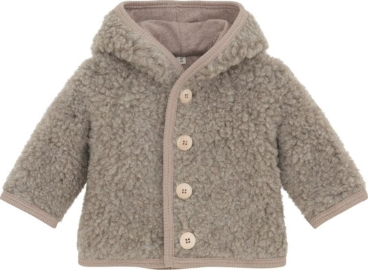 Huttelihut Jacket Pixie Wool Teddy W. Lin CAMEL MELANGE 98