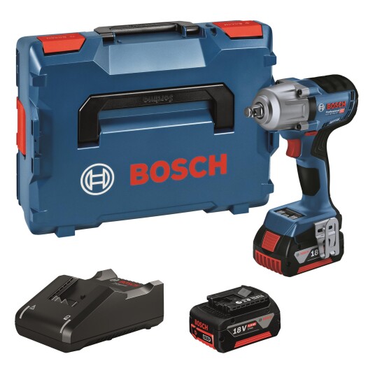 Bosch Muttertrekker Med Batteri Og Lader Modell GDS 18V 450 HC Bosch Muttertrekker Med Batteri Og Lader Modell GDS 18V 450 HC
