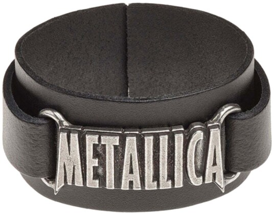 Alchemy Metallica Logo Wrist Strap Hand Made Fine English Pewter 84014885