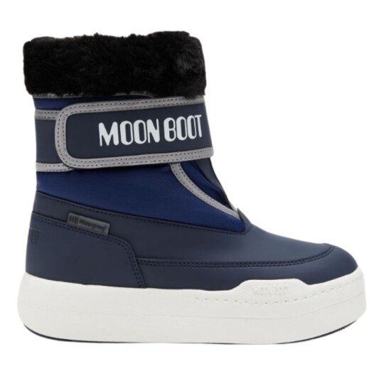 Moon Boot JR Park Strap Boots Blue 31 Moon Boot JR Park Strap Boots Blue 31